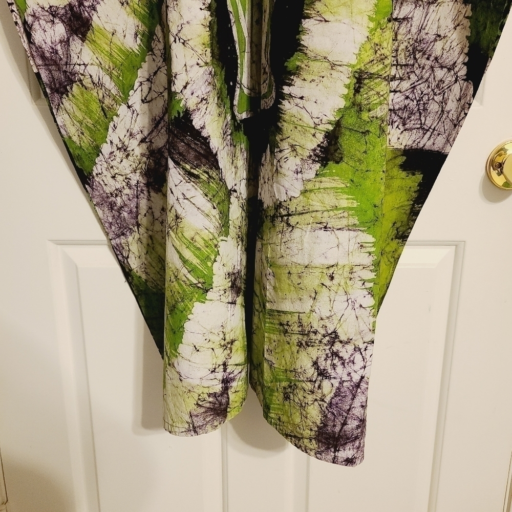 Unbranded | Women's Ankara Print Mumu or Oversized Maxi Length Dress (One Size) - Picture 10 of 12